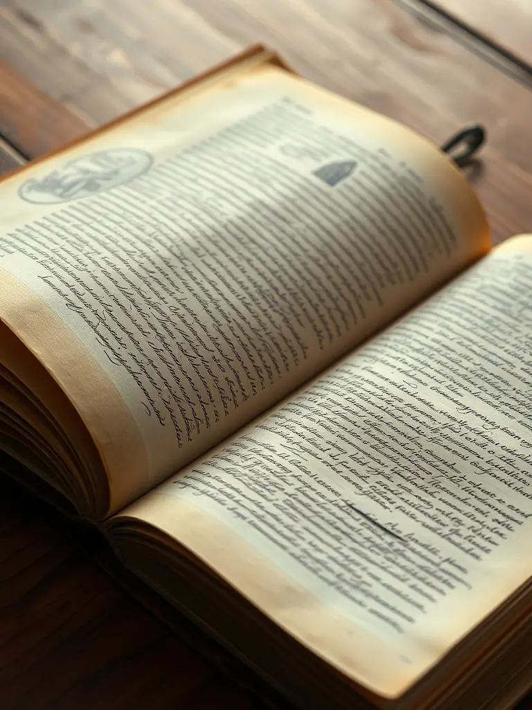 A picture of a rare manuscript page from a famous French author, featuring handwritten notes and corrections, displayed in a museum-quality frame.